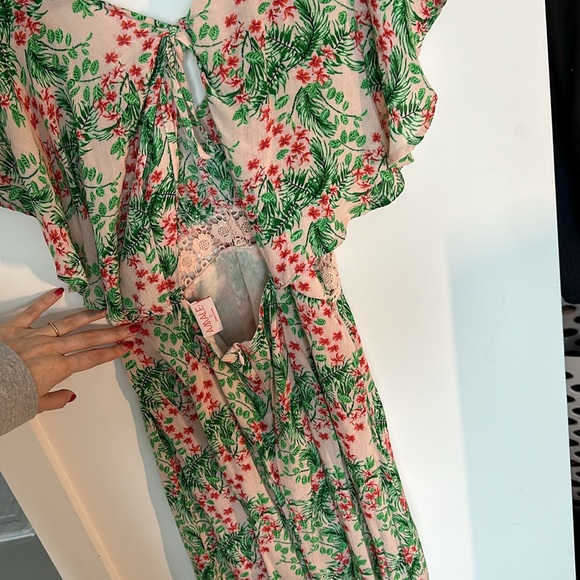 Tropical Mini Dress small - Picture 4 of 8